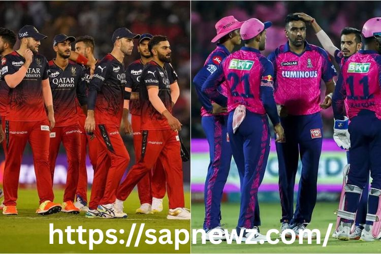 royal challengers bengaluru vs rajasthan royals timeline